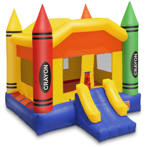 17 x 13-ft Commercial Inflatable Crayon Bounce House